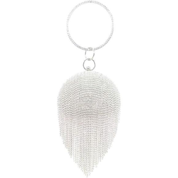 Handbags - New With Tags Women Round Ball Evening Handbags Purse Bags Shoulder Handbags